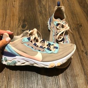 Nike “react” brand running shoes